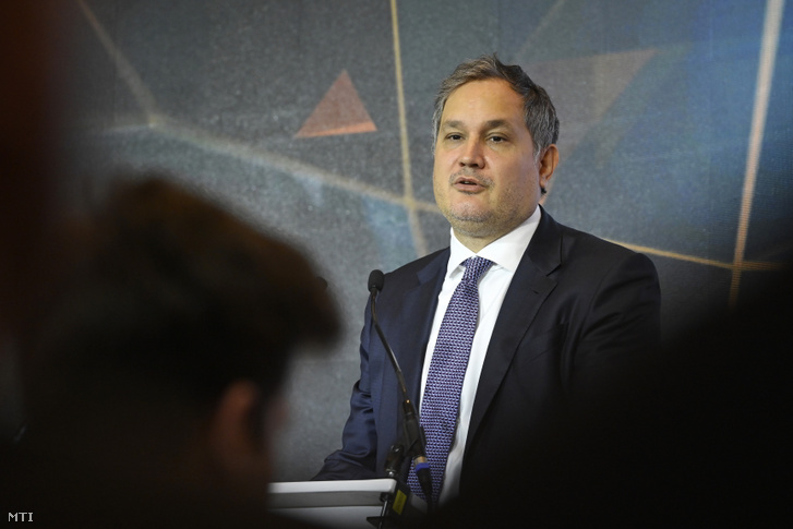 Nagy Márton nemzetgazdasági miniszter a Portfolio Hitelezés 2025 konferencián 2025. május 22-én