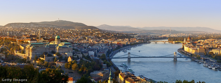 Budapest látképe. (Fotó: Sylvain Sonnet / Getty Images Hungary)