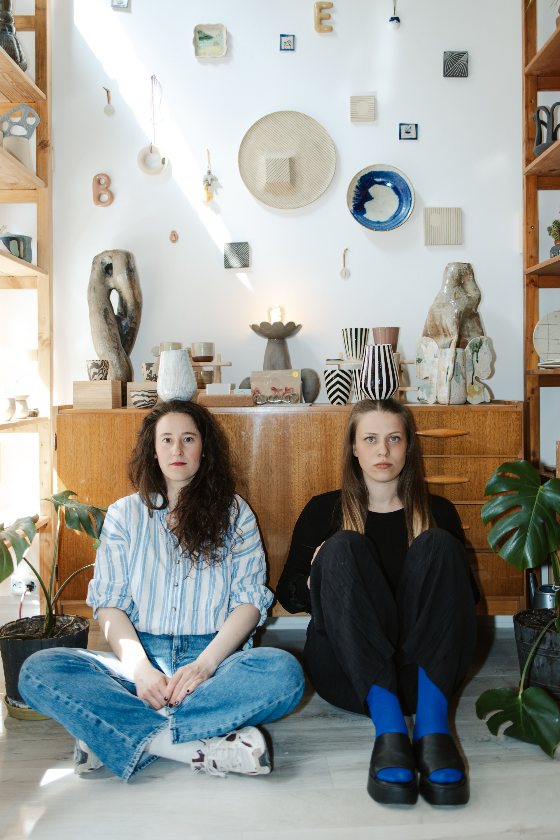 Szuromi Andrea és Tábi Eszter, az AMMA alapítói