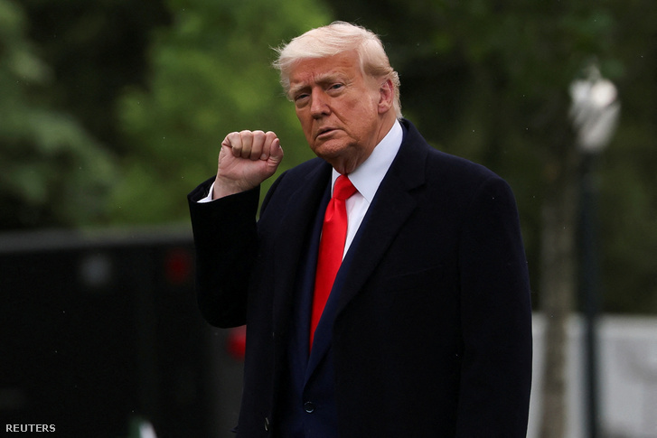 Donald Trump 2025. május 22-én