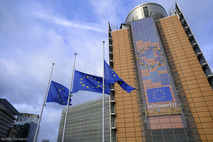 Az Európai Bizottság székhelye 2023. december 28-án Brüsszelben