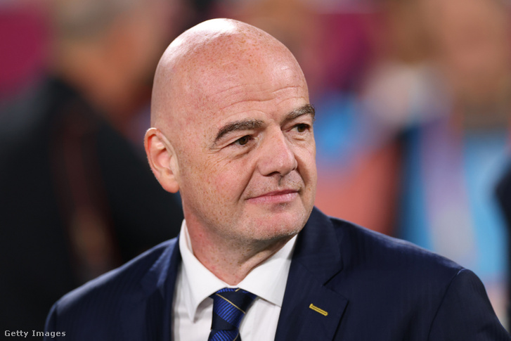 Gianni Infantino 2023. augusztus 20-án Ausztráliában