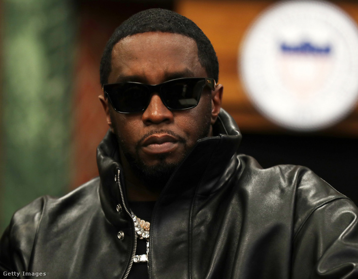 Sean „Diddy” Combs 2023. október 20-án a Howard Egyetemen, Washingtonban