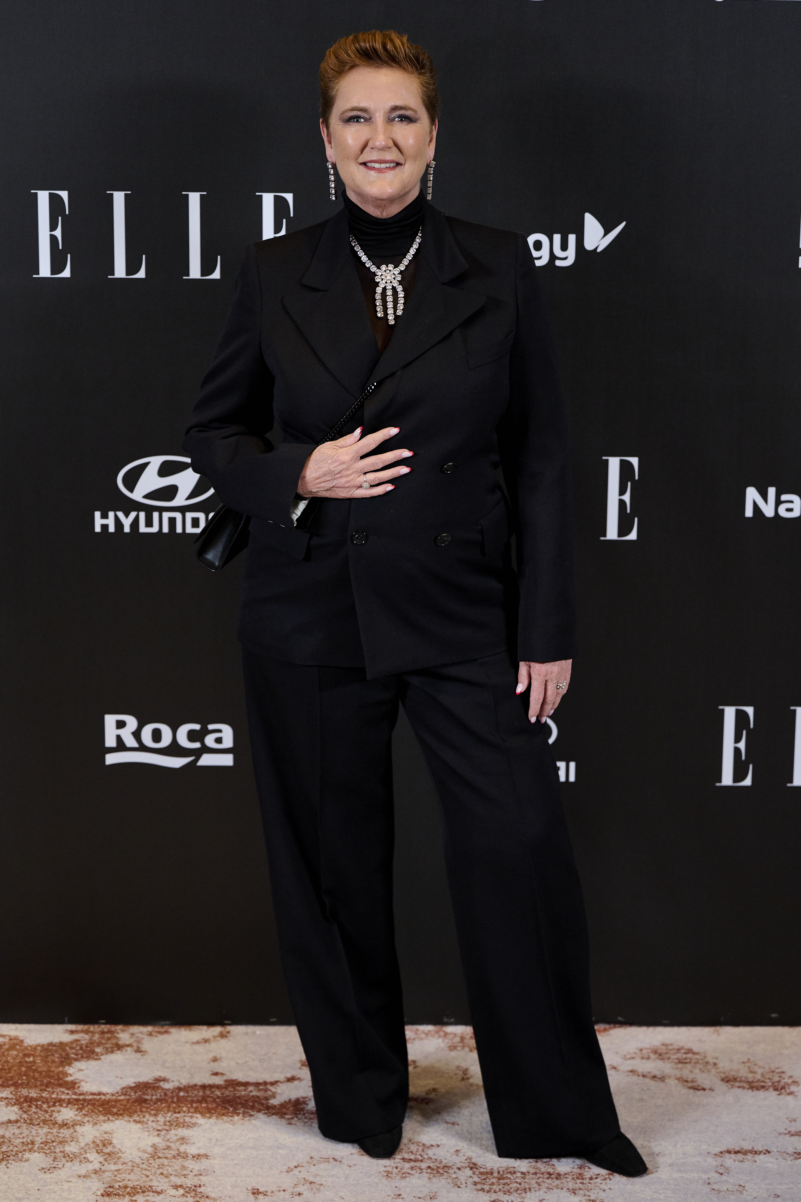 Francesca Thyssen-Bornemisza az ELLE for Future 2024 fotózásán, amelyet 2024. november 27-én tartottak Madridban, a Four Seasons Hotelben.