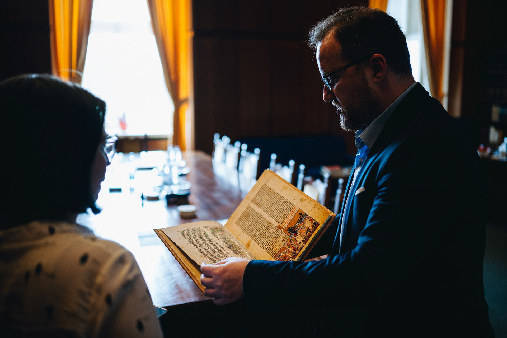 Rózsa Dávid, az MNMKK Országos Széchényi Könyvtár főigazgatója