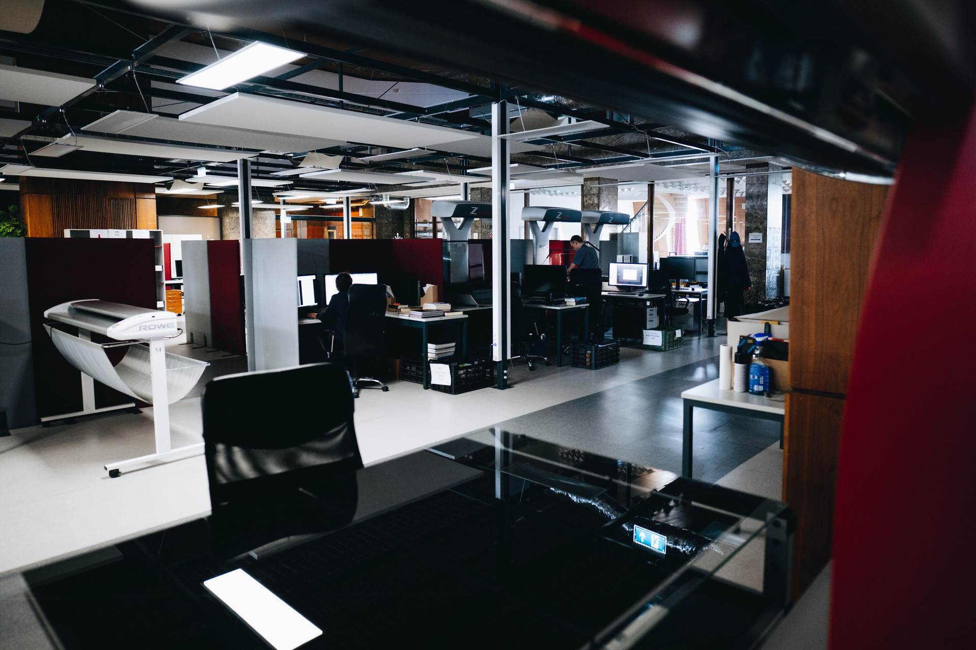 A könyvtár Digitalizáló Központja