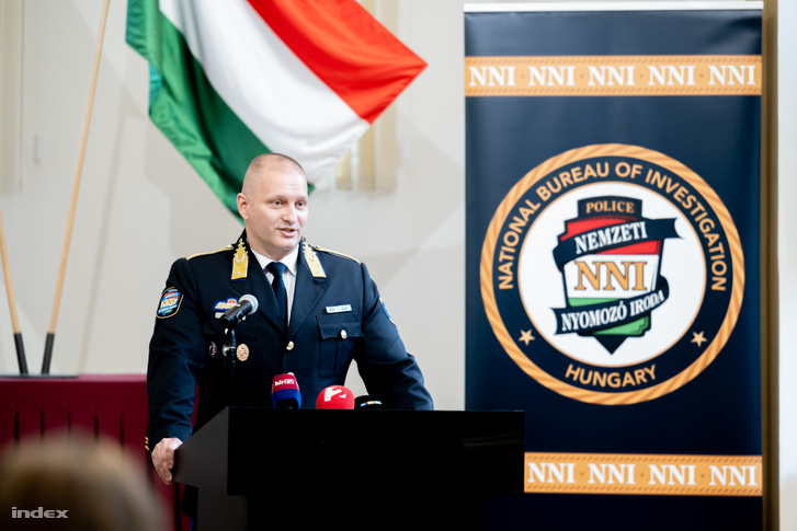 Jeney Áron, a Készenléti Rendőrség Nemzeti Nyomozó Iroda igazgatója