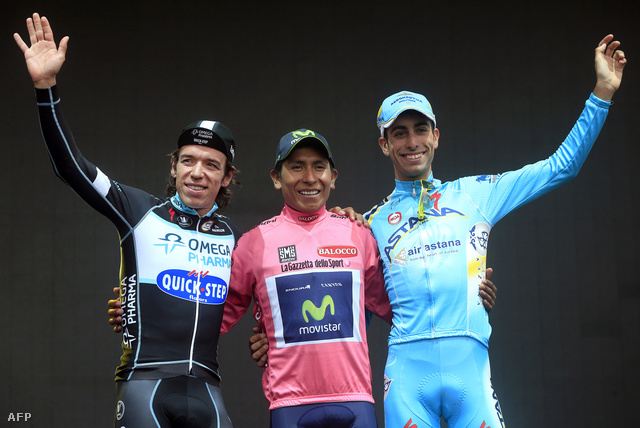 Rigoberto Uran, Nairo Quintana és Fabio Aru