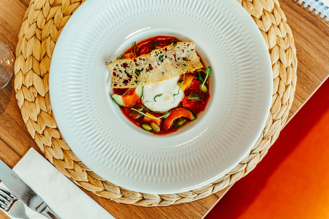 Frissítő gazpacho a forró nyári napokra