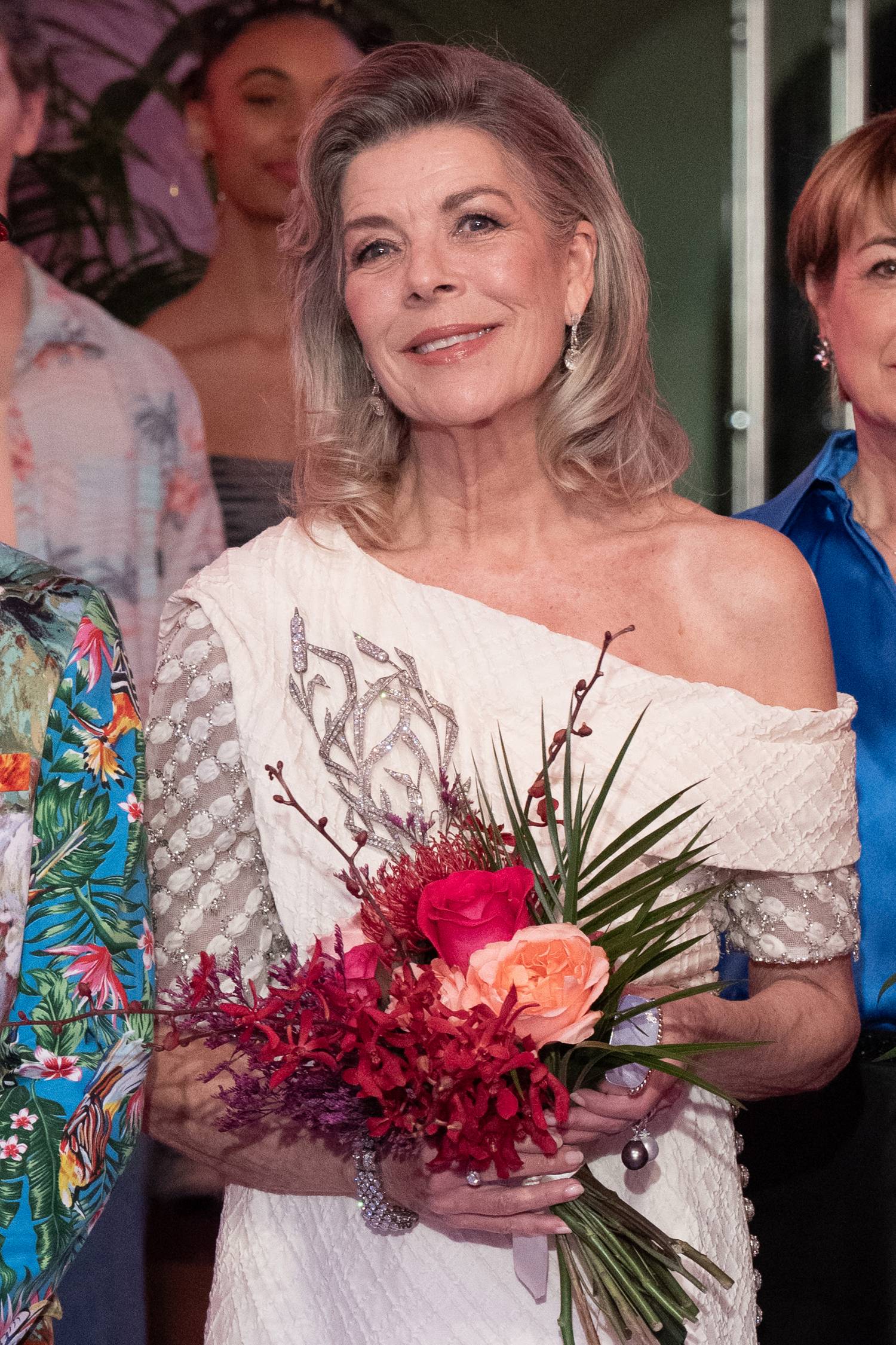 Karolina hercegnő 68 évesen ilyen ragyogóan fest.