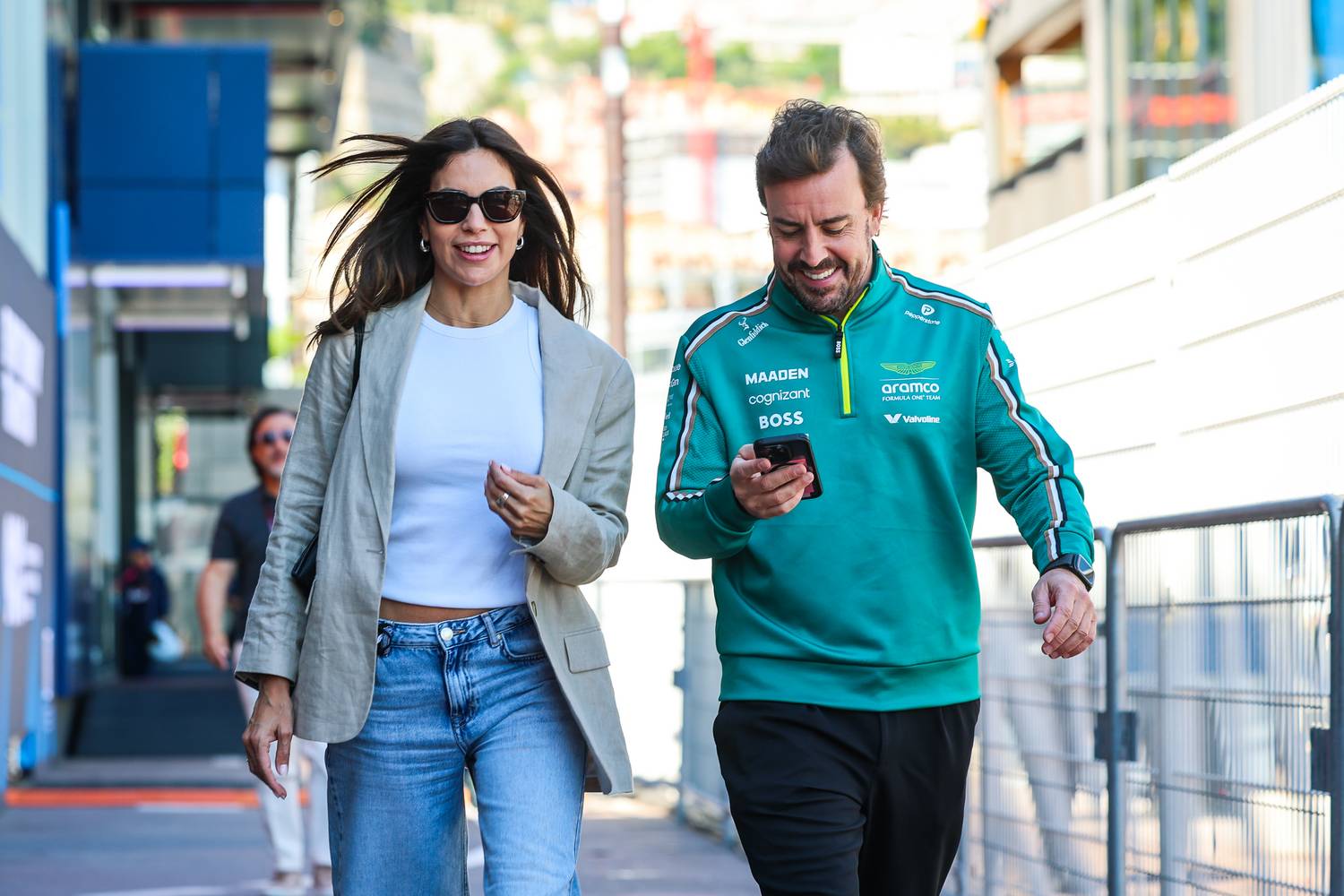 Fernando Alonsót és Melissa Jiménezt sűrűn lehet együtt látni.