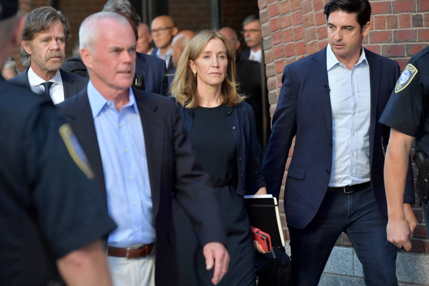 Felicity Huffmann a bírósági tárgyalások idején