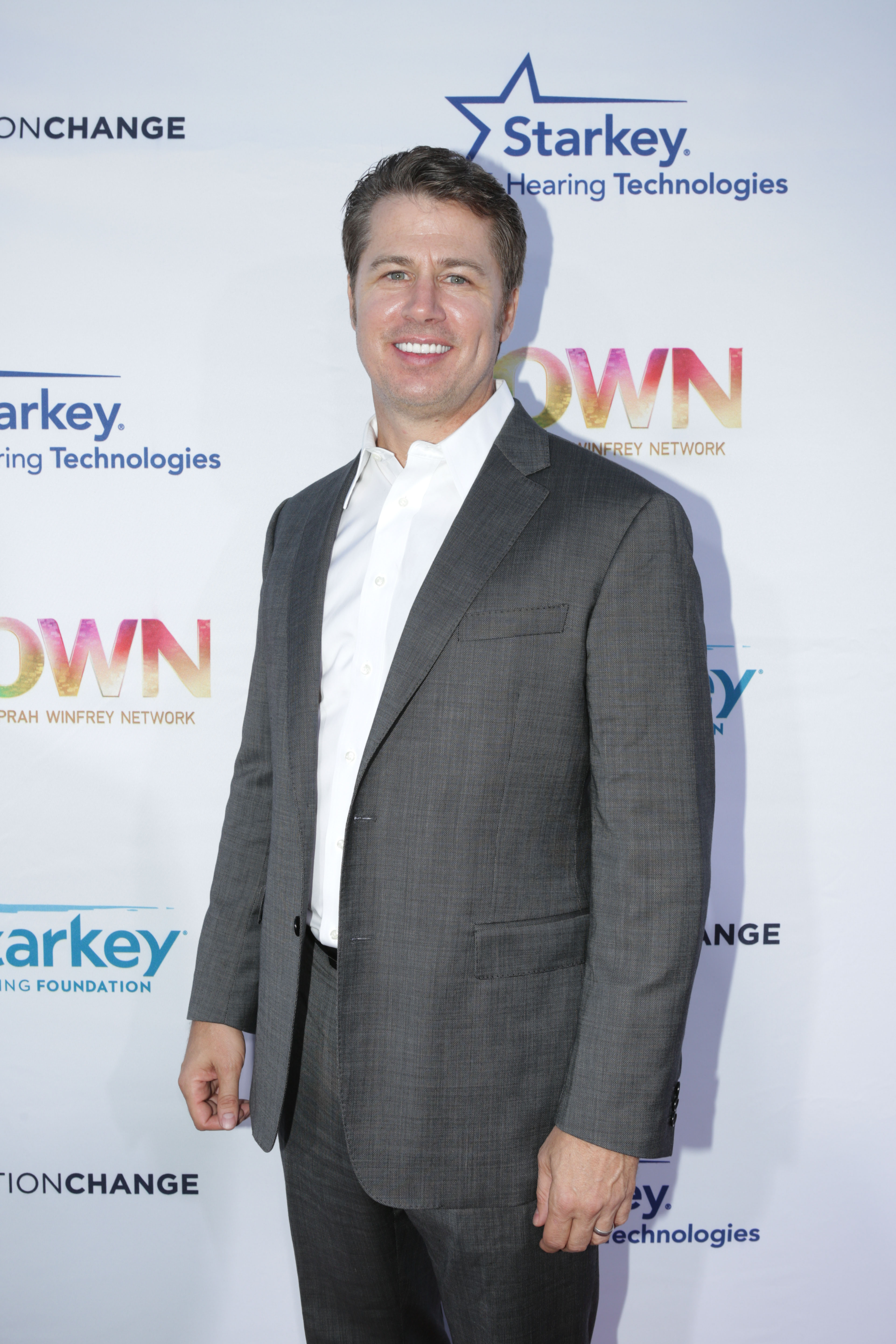 Doug Pitt az Operation Change című dokumentumsorozat premierjén Los Angelesben, a Paramount Studiosban.