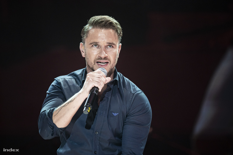 Sándor Péter visszatért a Budapesti Operettszínházba. (Fotó: Tövissi Bence / Index)