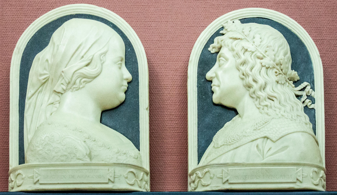 Hunyadi Mátyás és Beatrix