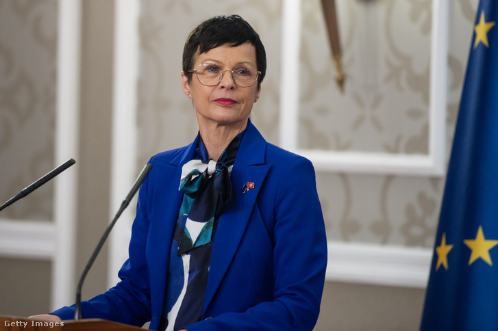 Marta Kos 2025. január 16-án