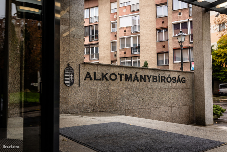 Alkotmánybíróság székháza 2024. december 9-én