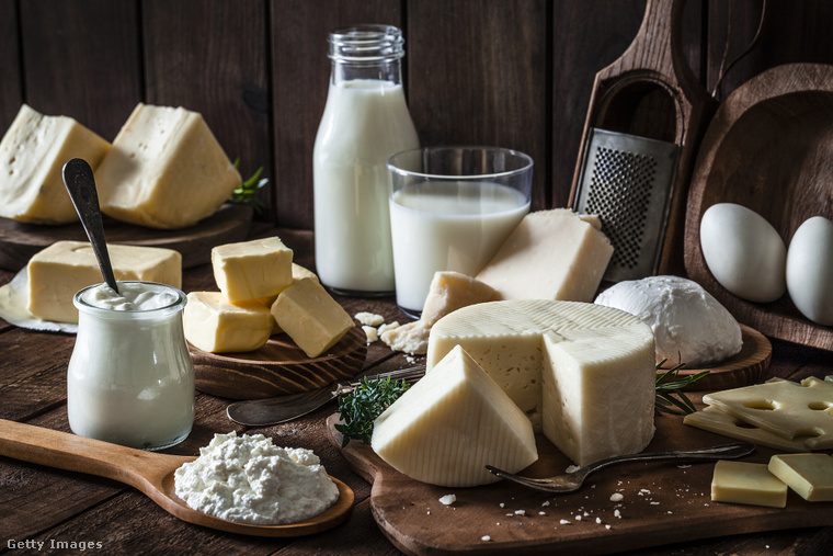A kalcium legfőbb forrásai közé tartoznak a tej és a tejtermékek. (Illusztráció: Getty Images)