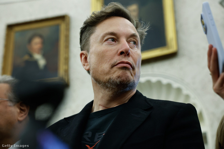 Elon Musk 2025. május 21-én