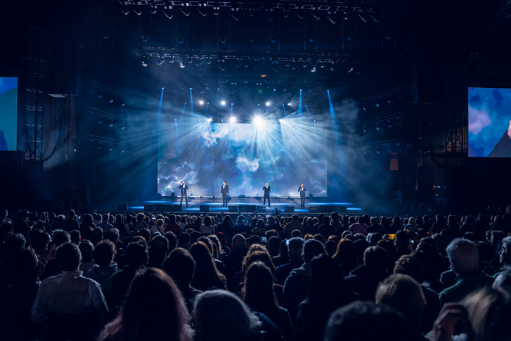 Az Il Divo 2024. december 15-én Madridban, Spanyolországban