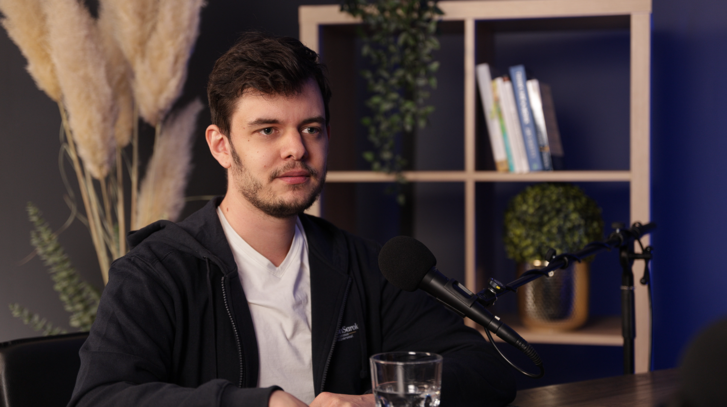 Sipka Gábor, a SzinkronSarok egyik alapítója