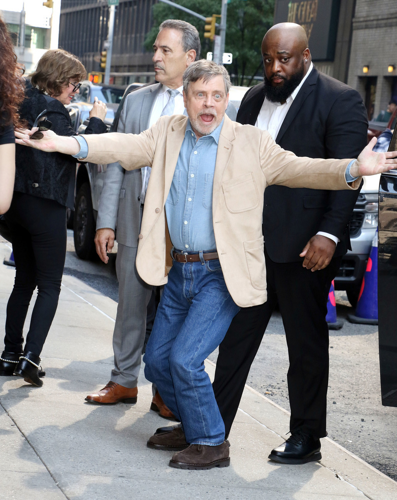 Mark Hamill a The Late Show with Stephen Colbert című műsorban járt