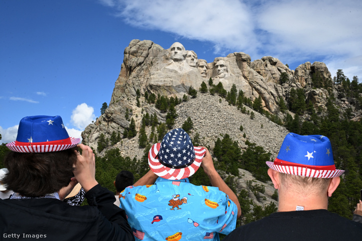 A Rushmore-hegy Dél-Dakotában