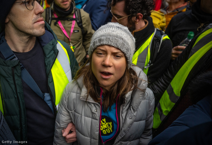 Greta Thunberg 2023. október 17-én