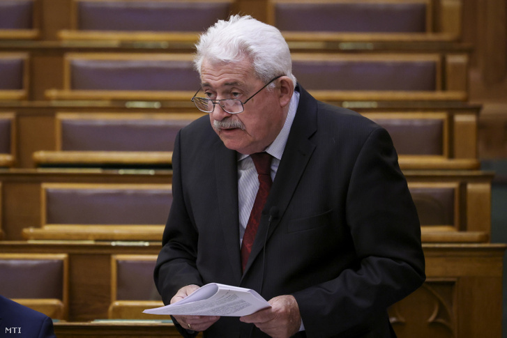 Fónagy János az Országgyűlés plenáris ülésén 2025. június 10-én