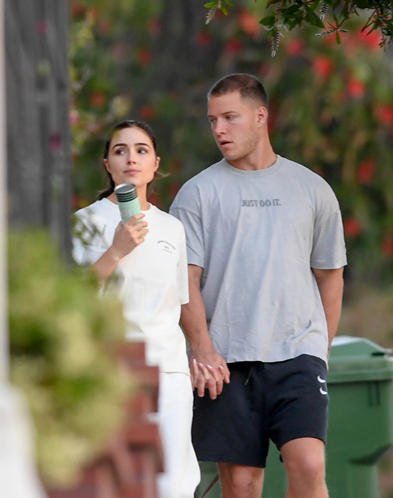 Olivia Culpo és Christian McCaffreyA következő fejezet az anyaság - írta Instagram-posztjában a modell március 10-én
