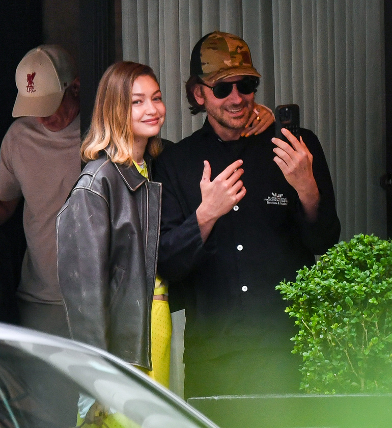 Bradley Cooper színész, és barátnője, Gigi Hadid modell romantikus vacsorára mentek New Yorkban