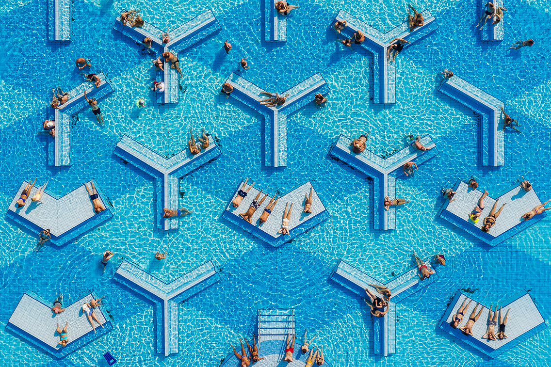 Strandolók a Palatinus fürdőben (2019)