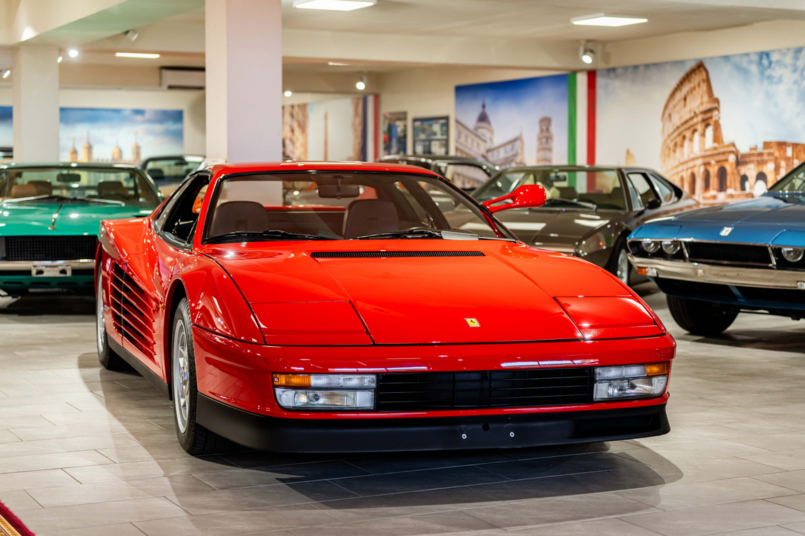 A gyűjtemény legújabb ékessége egy Ferrari Testarossa