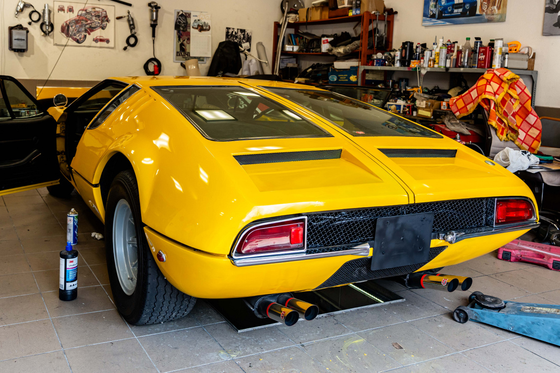 A De Tomaso Mangustán az utolsó simításokat végzik