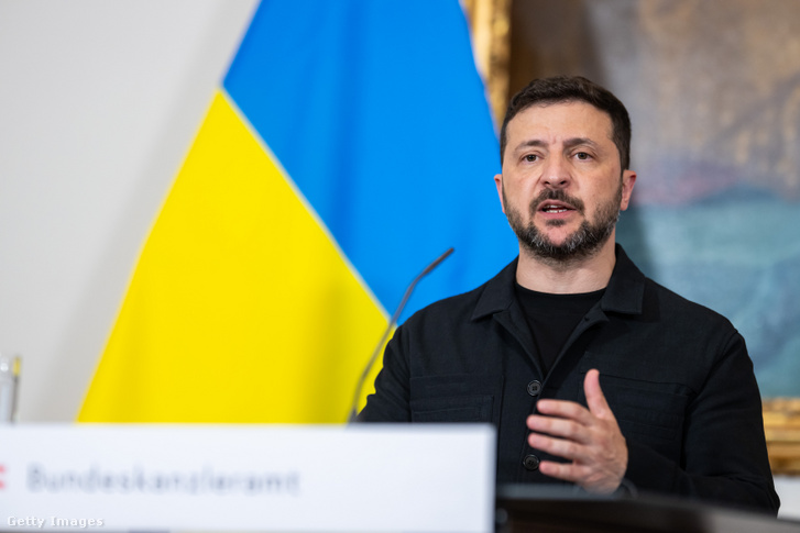 Volodimir Zelenszkij ukrán elnök 2025. június 16-án