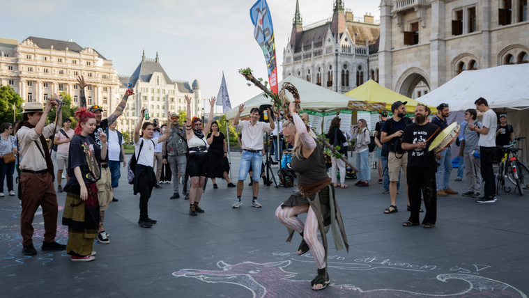 Olyan demonstráció volt a Parlamentnél, amilyet még nem láttunk