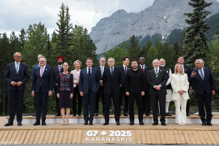 A G7-csúcstalálkozó Kananaskisban, Kanadában 2025. június 17-én