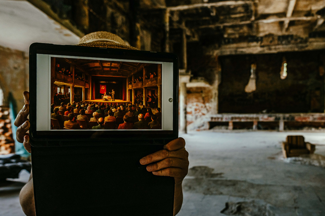 A mesterséges intelligencia elképzelése arról, hogy hogyan nézhetett ki a kultúrház fénykorában