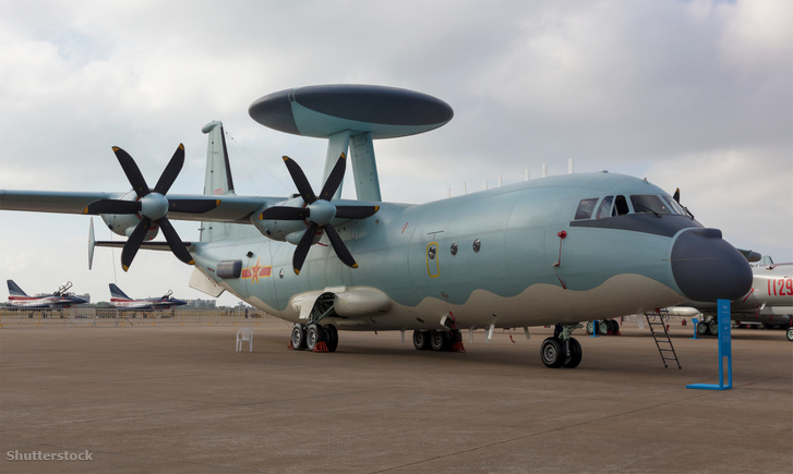 KJ-500 korai figyelmeztető repülőgép Zhuhanban, Kínában