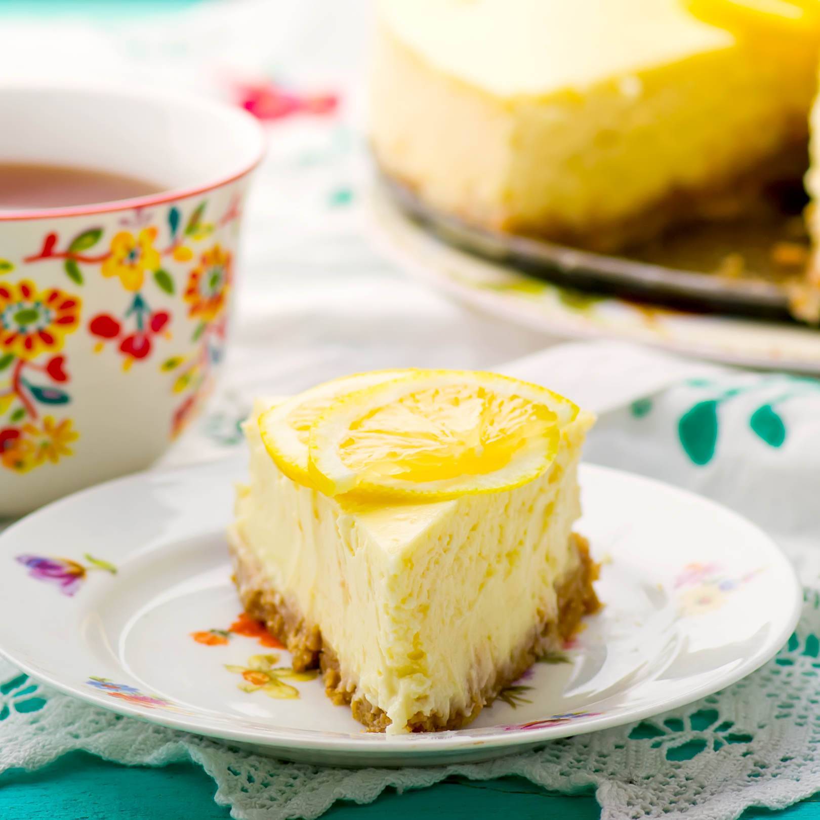 Citromos, túrókrémes torta sütés nélkül