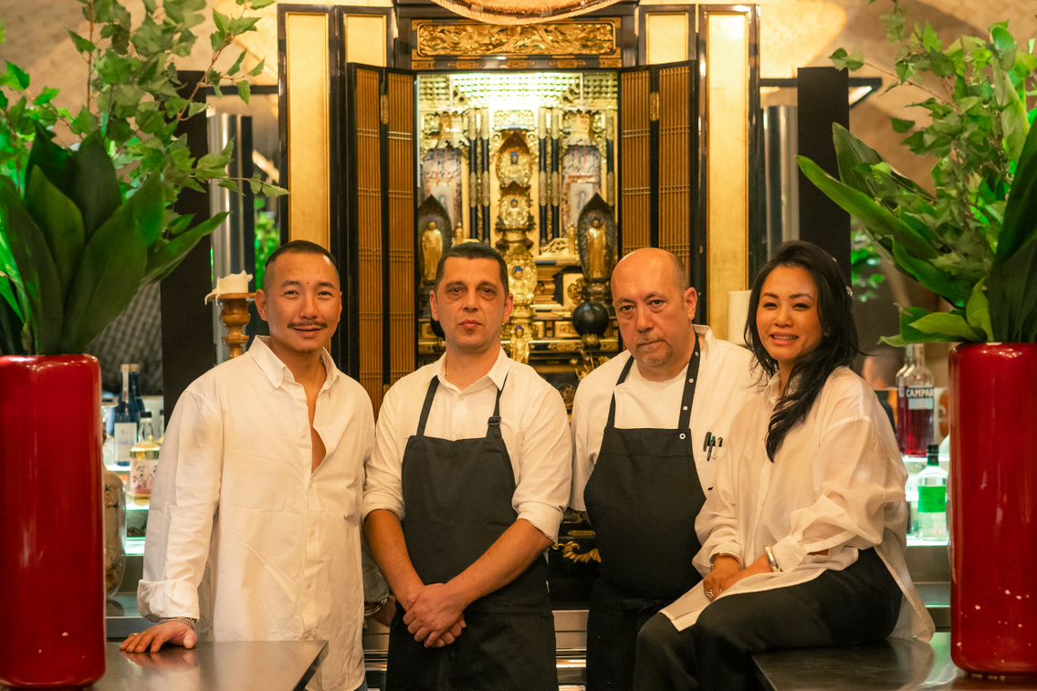 Luu Anh Tuan Luu, Pivovarnyik György, Takács Lajos és Nguyen Thuy Phuong