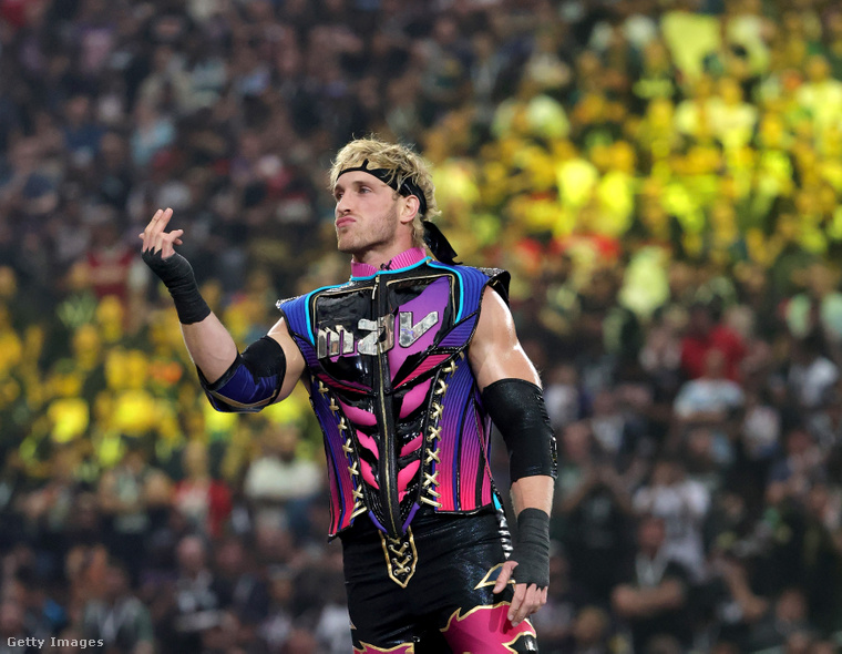 Logan Paul a pankráció világában is jelentős sikereket ér el. (Fotó: Getty Images)