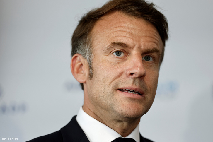 Emmanuel Macron 2025. június 20-án