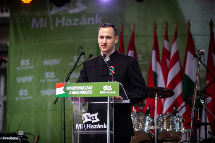 Vékony Csongor 2022. március 15-én
