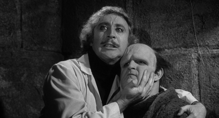 Az ifjú Frankenstein (1975)Mel Brooks horror-paródiája igazi klasszikus, amely gyakran szerepel minden idők legjobb filmjei között.