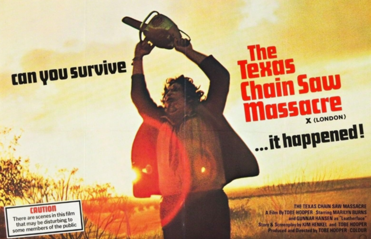 A texasi láncfűrészes mészárlás (1974)Egy kis költségvetésű film, amely alapjaiban formálta át a horror műfaját