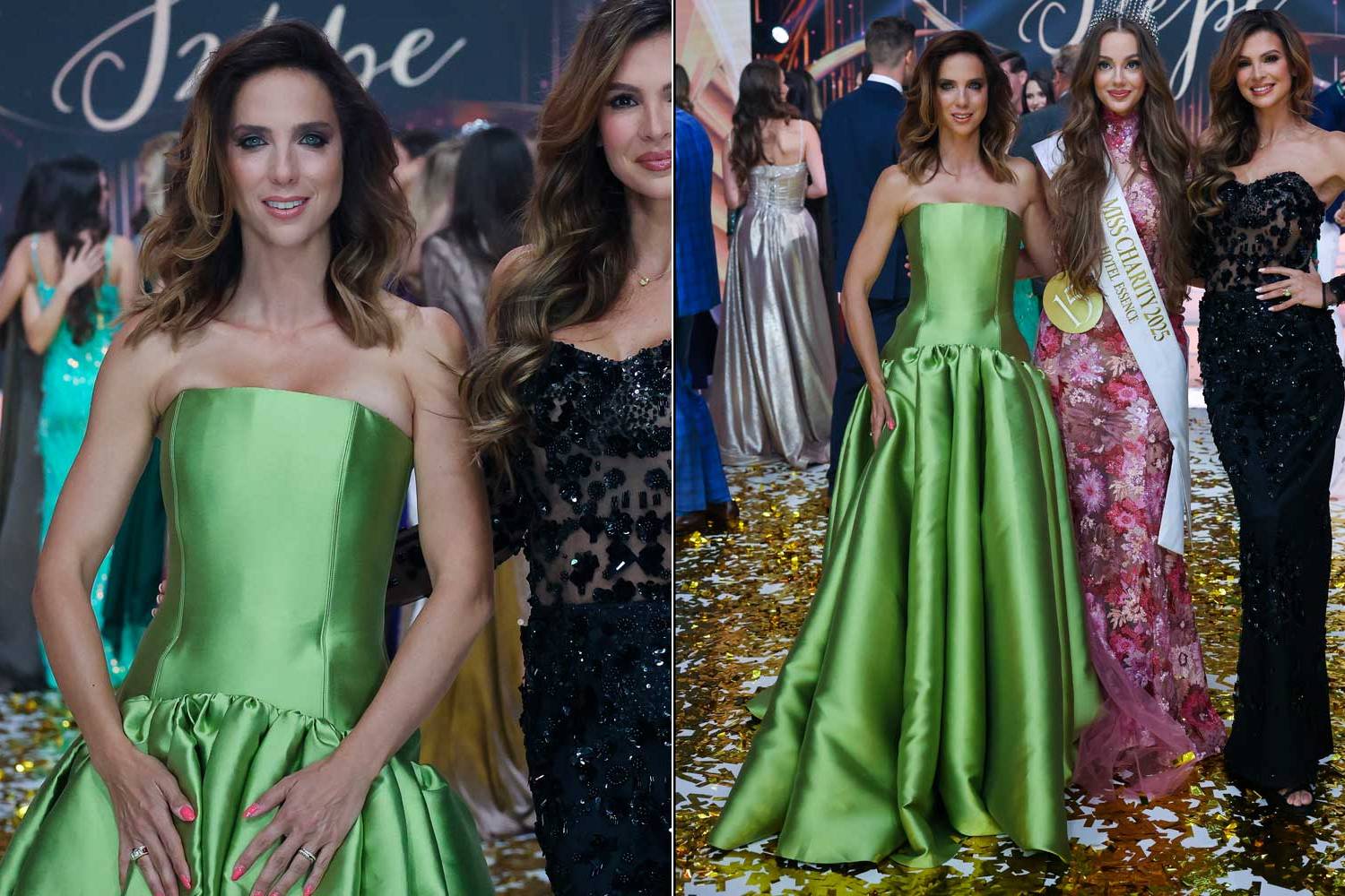 Rogán Cecília Disney-hercegnőként ragyogott a zöld estélyiben: a ...