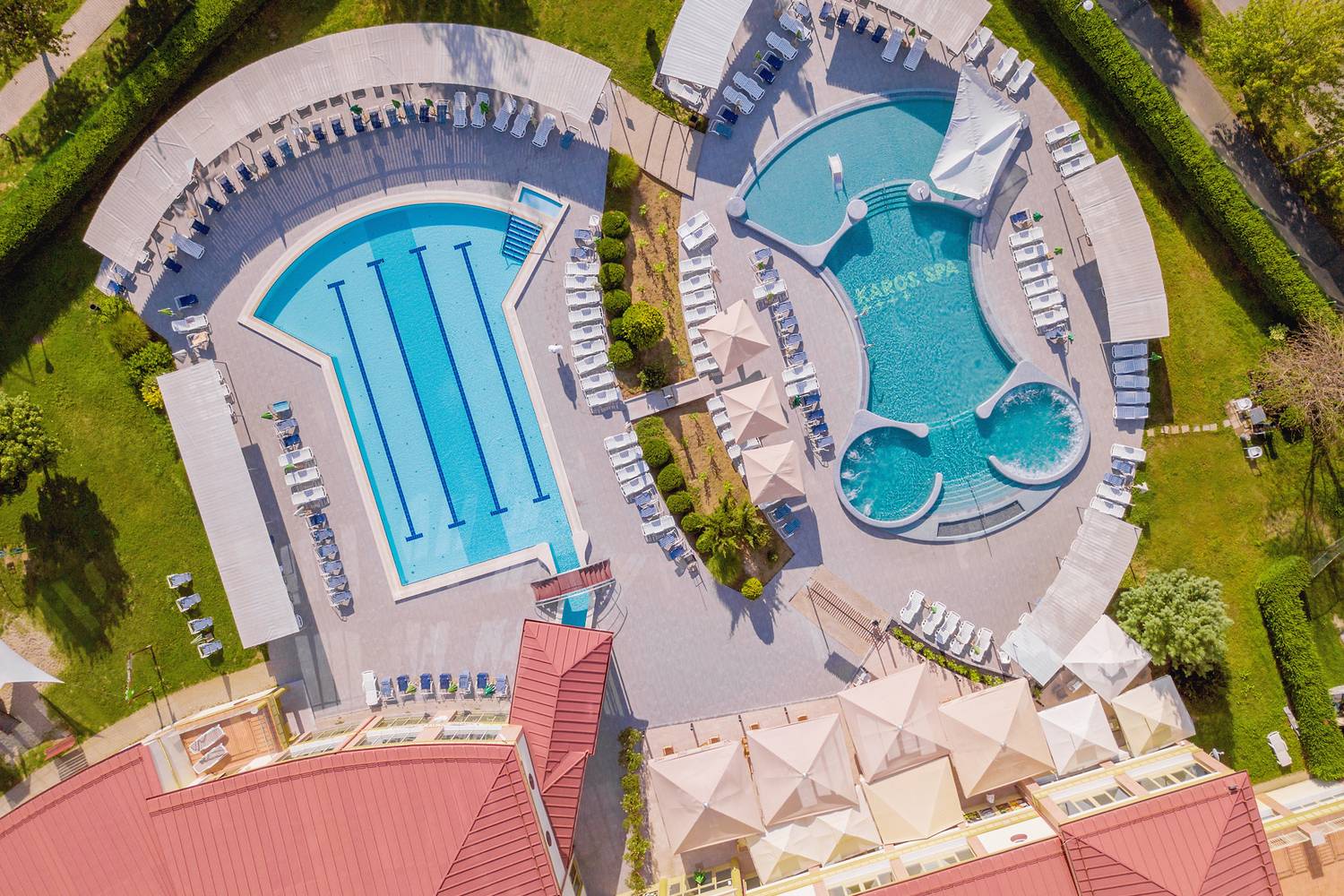 Outdoor pools