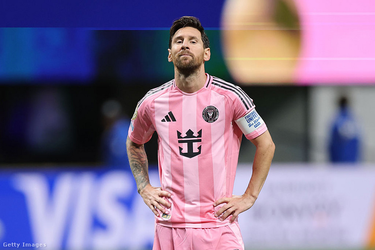 Lionel Messi jelenleg az Inter Miami játékosa. (Fotó: Alex Grimm / Getty Images Hungary)