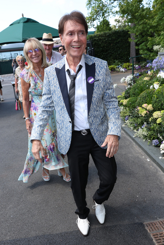 Cliff Richard idén sem hagyta ki a wimbledoni tenisztornát